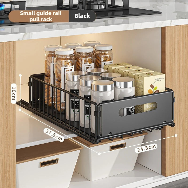 Metal Pull-Out Cabinet Storage