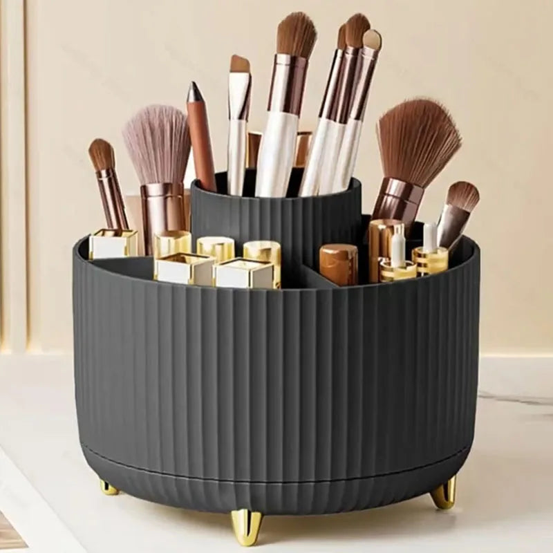 360 Rotating Makeup Brush Holder