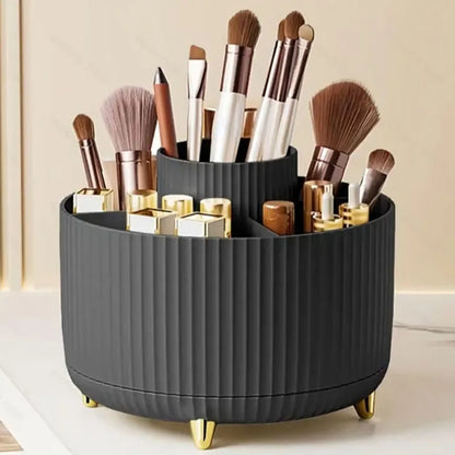 360 Rotating Makeup Brush Holder