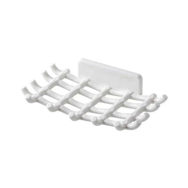 Wall Mounted Drainage Soap Dish Shelf