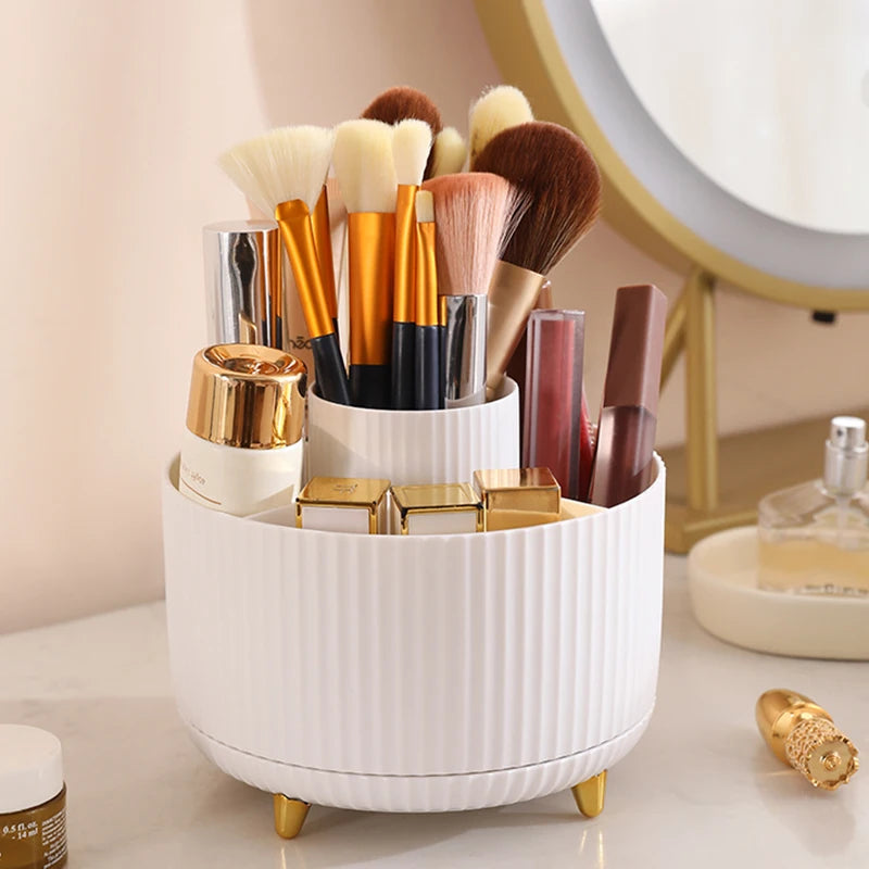 360 Rotating Makeup Brush Holder