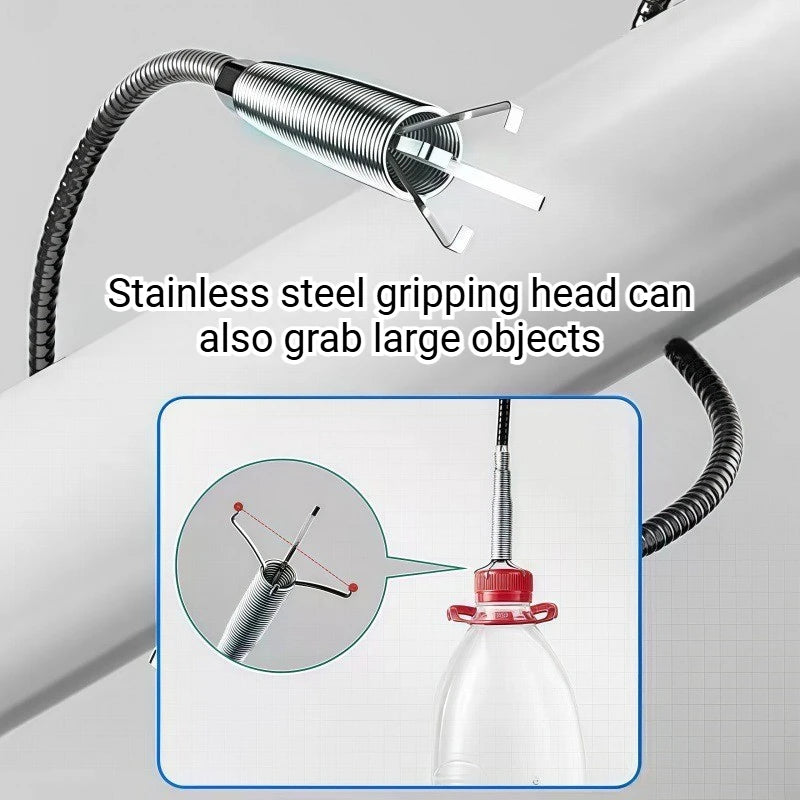 Four-Claw Telescopic Drain Cleaner Pipe Grabber Tool