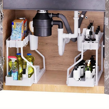 Multi-Layer Pull-Out Storage Rack