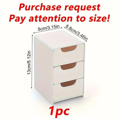 Mini 3-Tier Desk Drawer Organizer