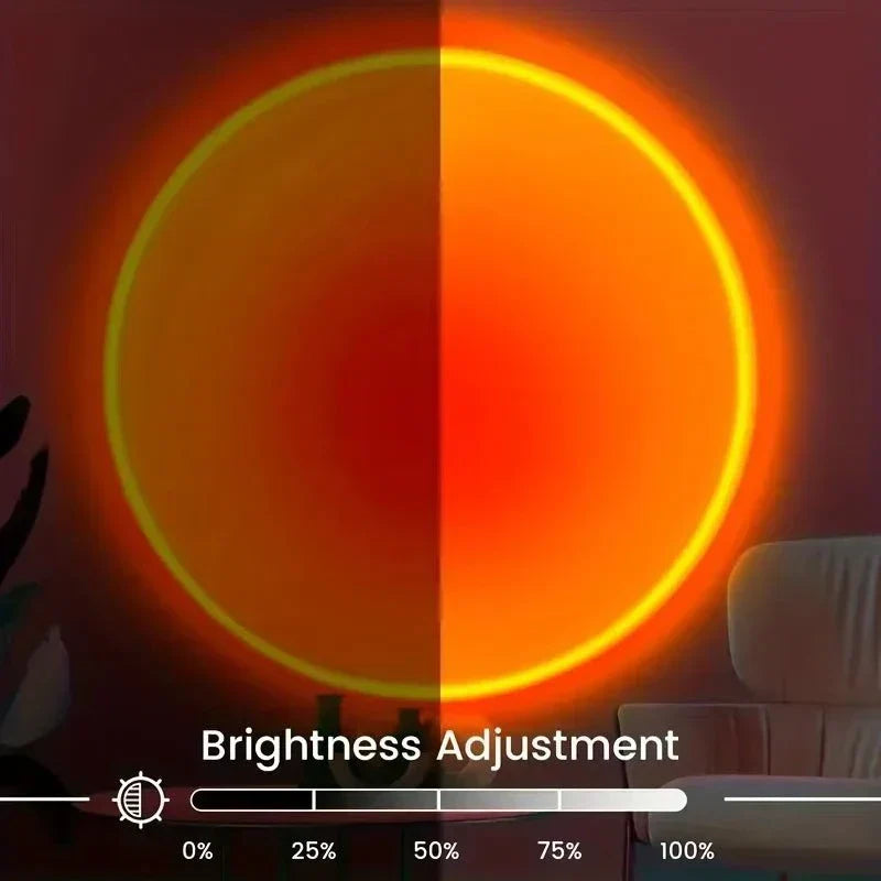 16-Color Sunset Projection Lamp