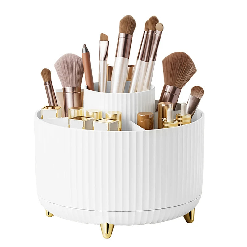 360 Rotating Makeup Brush Holder
