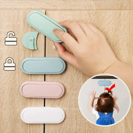 Invisible Child Safety Drawer and Cabinet Lock Latch