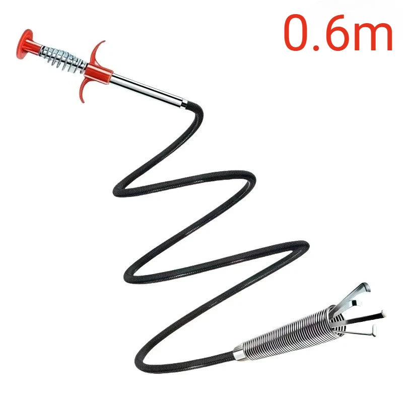 Four-Claw Telescopic Drain Cleaner Pipe Grabber Tool