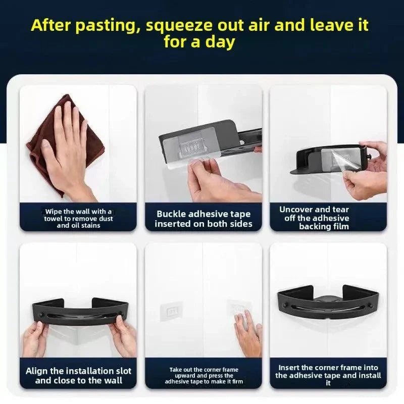 Adhesive Shower Shelf