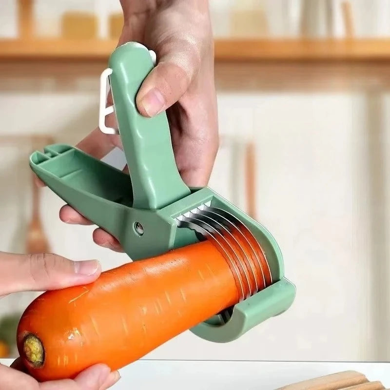 Stainless Steel Multi-Functional Vegetable and Fruit Salad Slicer