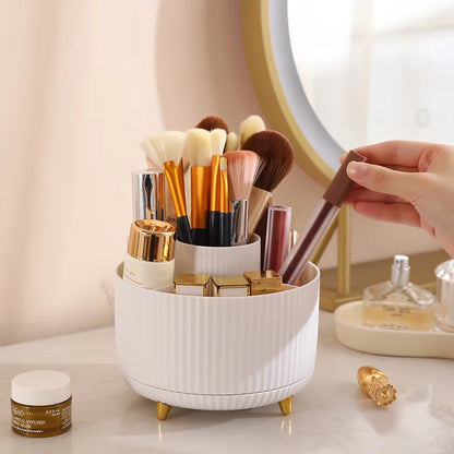 360 Rotating Makeup Brush Holder