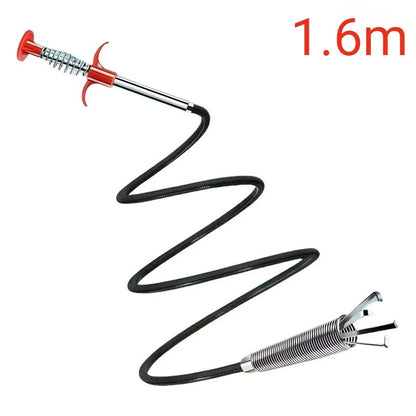 Four-Claw Telescopic Drain Cleaner Pipe Grabber Tool