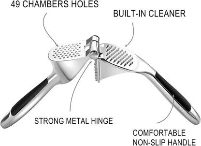 Zinc Alloy Garlic Press