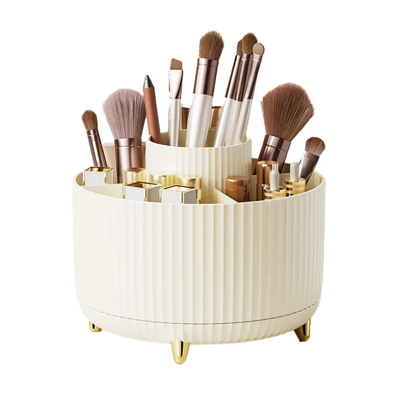 360 Rotating Makeup Brush Holder