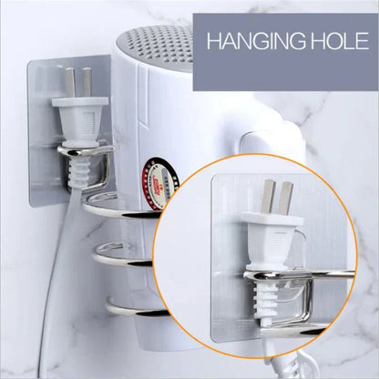 Stainless Steel Hair Dryer Holder