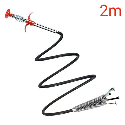 Four-Claw Telescopic Drain Cleaner Pipe Grabber Tool