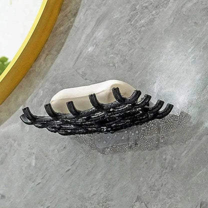 Wall Mounted Drainage Soap Dish Shelf