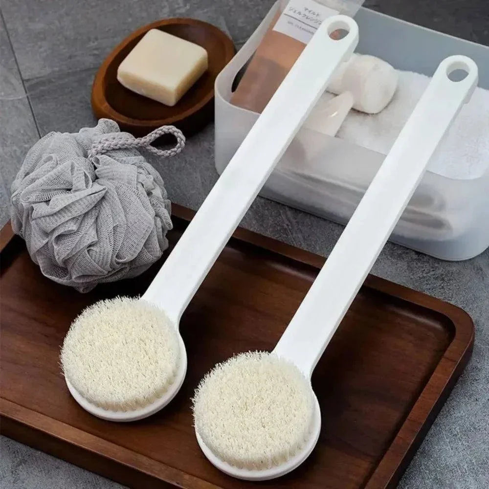 Long Handle Soft Bristle Bath Body Cleaning Brush