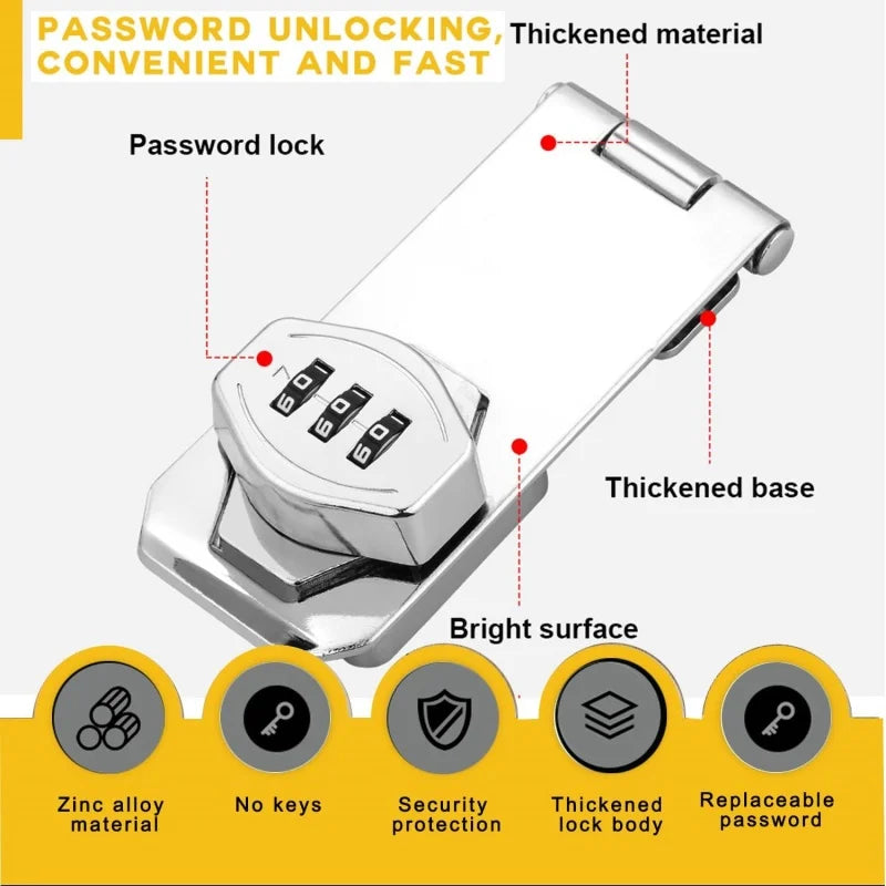 Combination Cabinet Security Lock