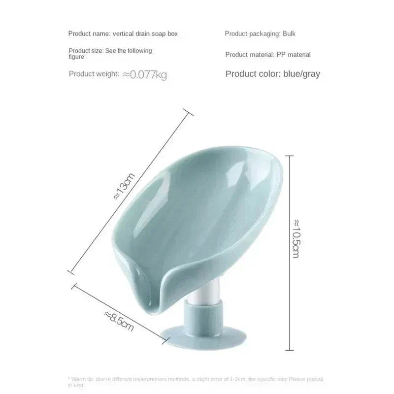 Leaf Shape Drain Soap Holder