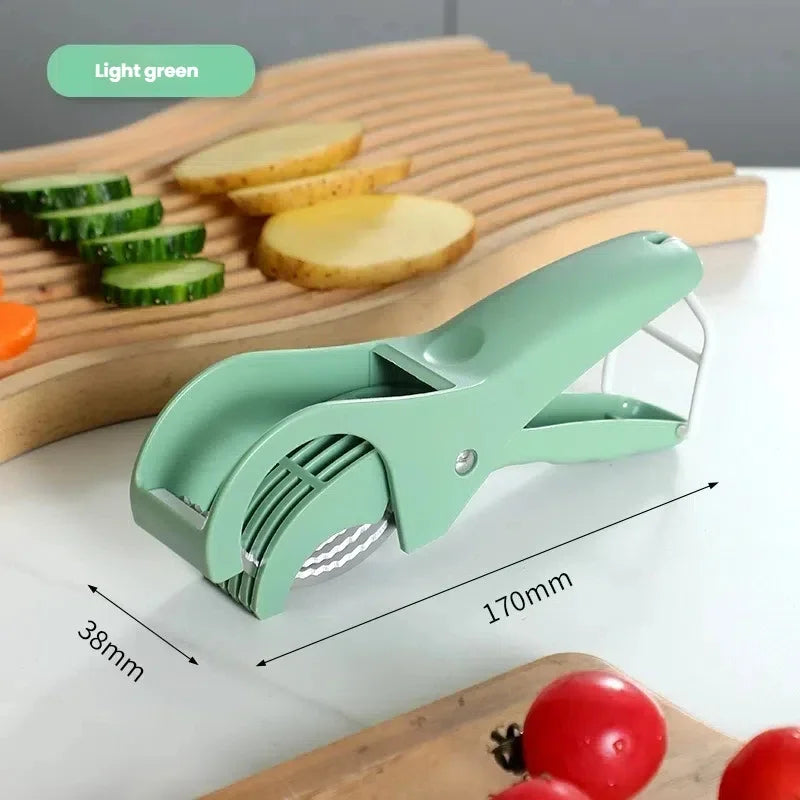 Stainless Steel Multi-Functional Vegetable and Fruit Salad Slicer