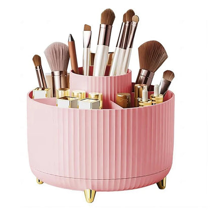 360 Rotating Makeup Brush Holder