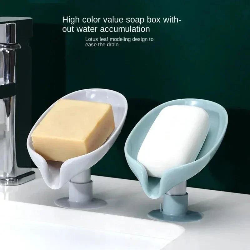Leaf Shape Drain Soap Holder