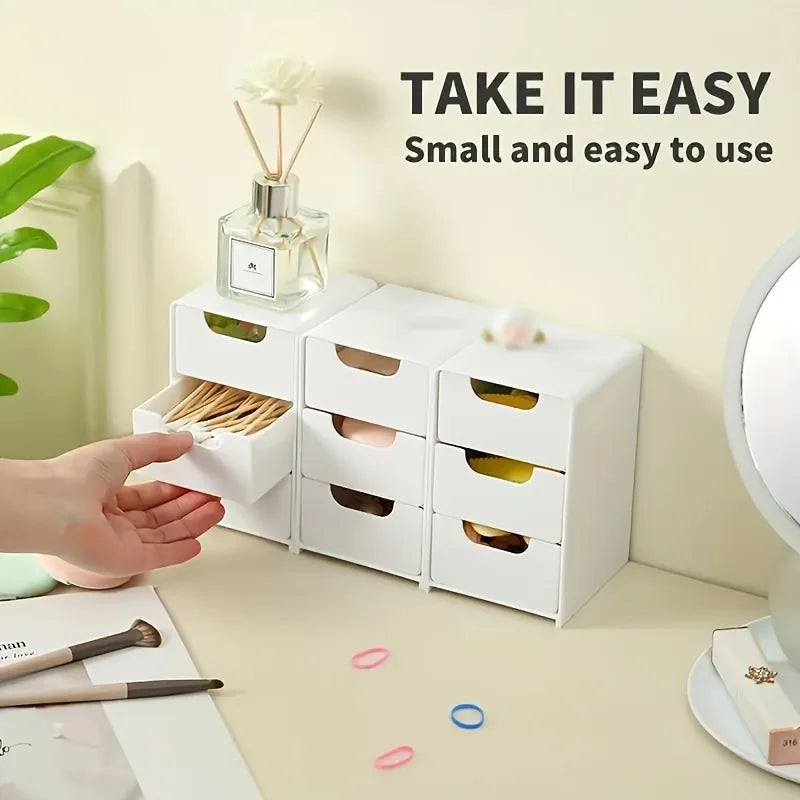 Mini 3-Tier Desk Drawer Organizer