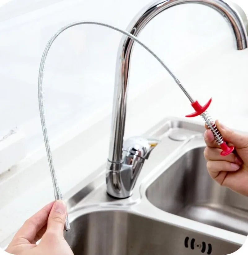 Four-Claw Telescopic Drain Cleaner Pipe Grabber Tool