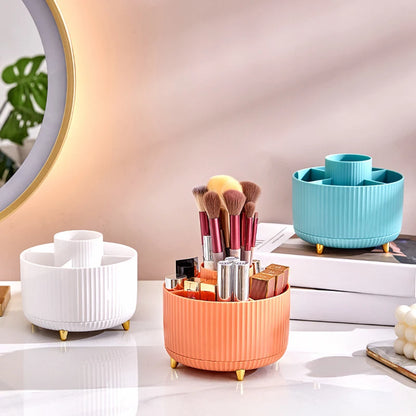 360 Rotating Makeup Brush Holder