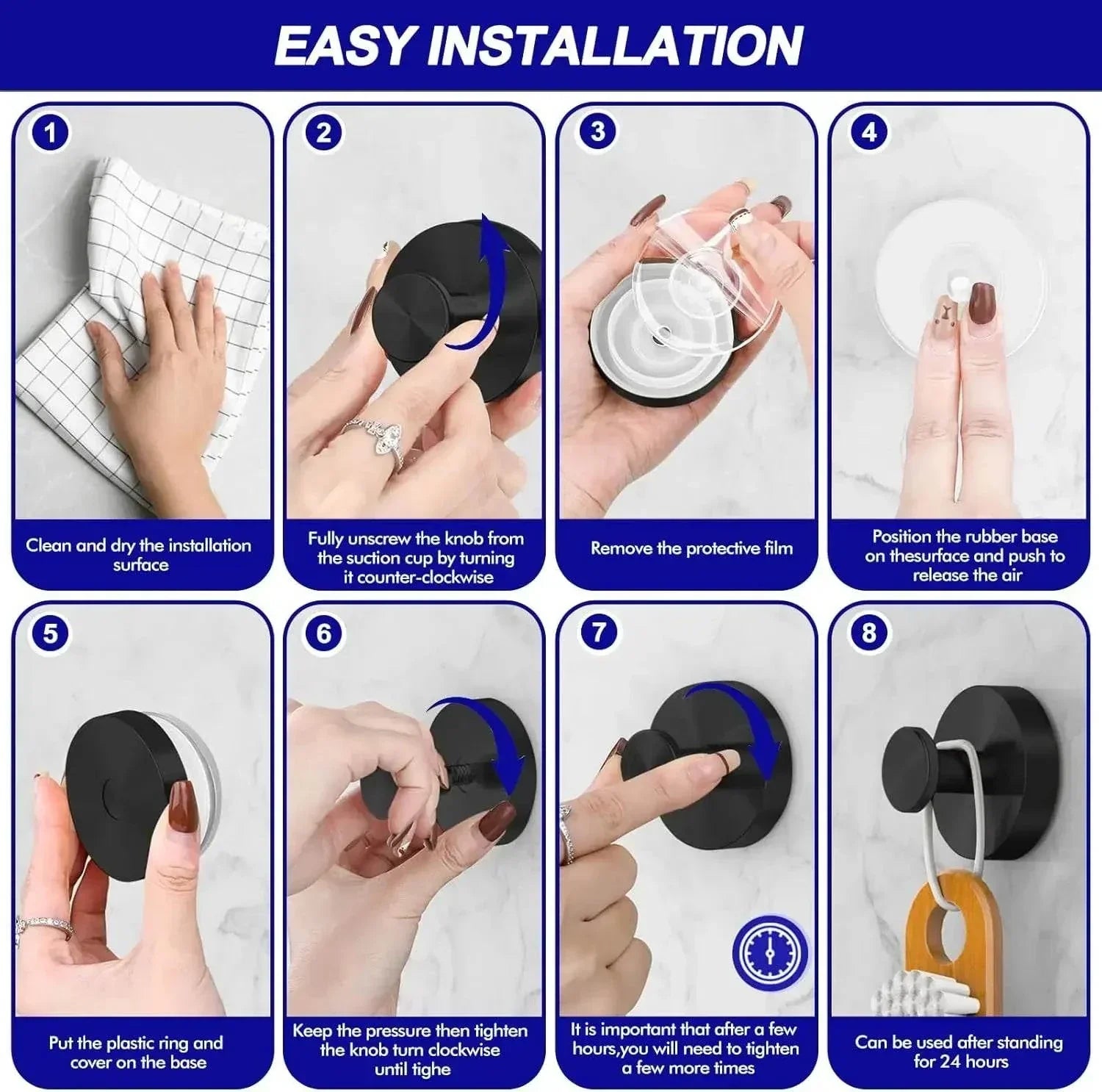 Strong Vacuum Suction Cup Hook