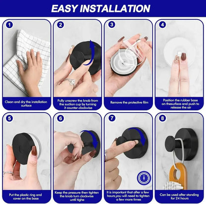 Strong Vacuum Suction Cup Hook