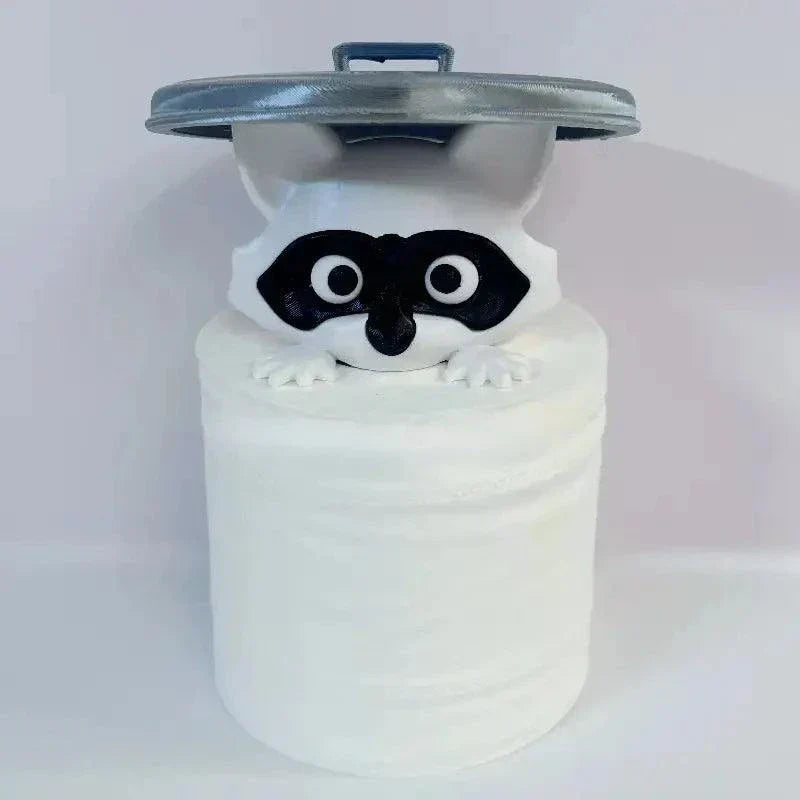 3D Printed Raccoon Toilet Paper Holder