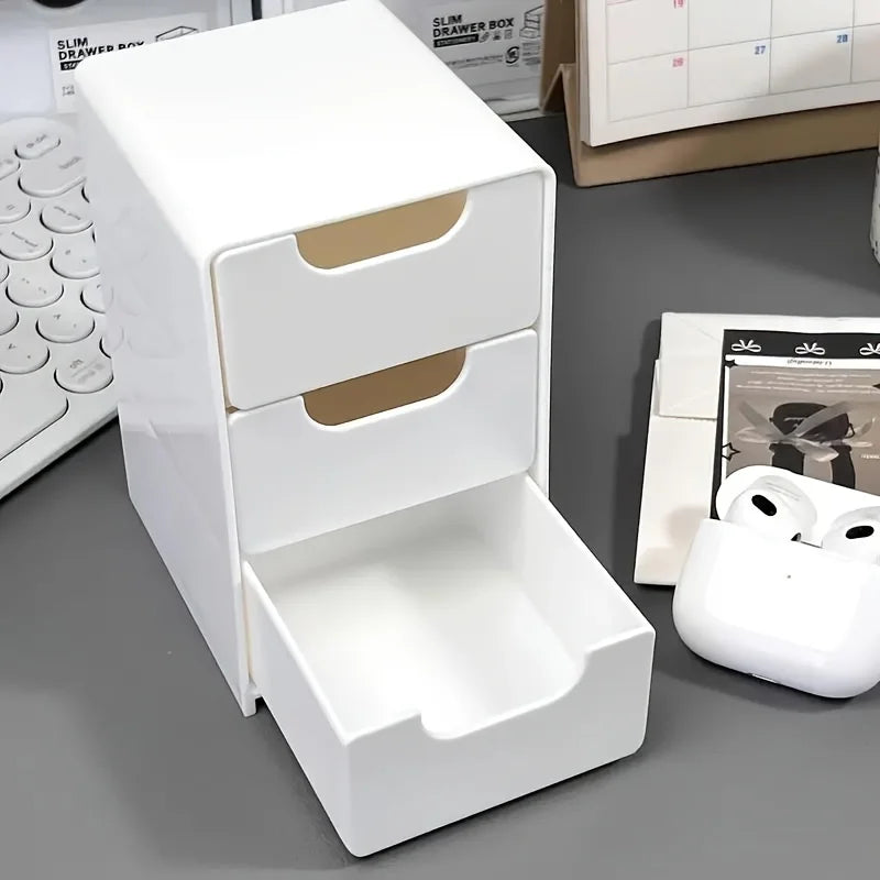 Mini 3-Tier Desk Drawer Organizer