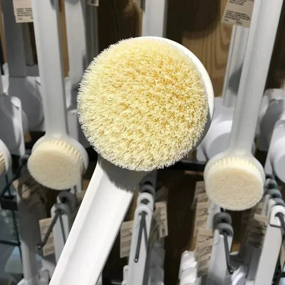 Long Handle Soft Bristle Bath Body Cleaning Brush