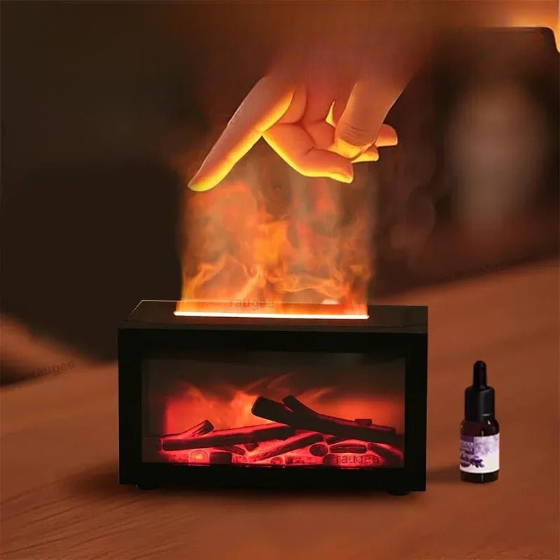 Flame Fireplace Aroma Humidifier